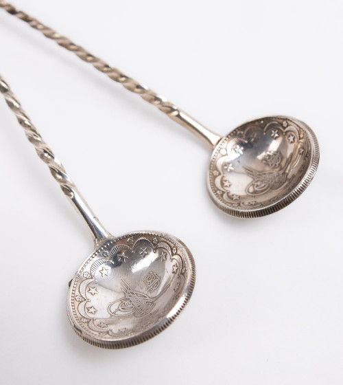 Cuillère à cocktail en argent (1u.)