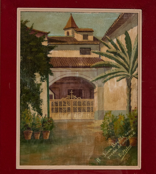 Cuardro entrada de casa.
