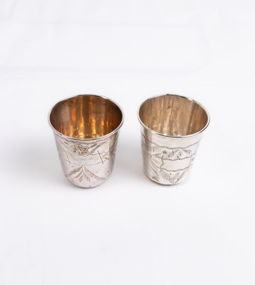 Gobelets argent (2 unités)