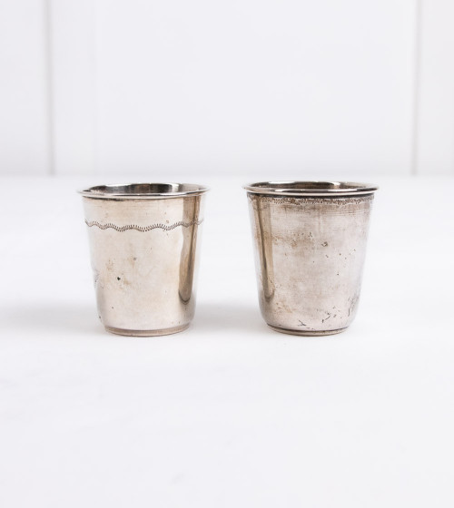 Gobelets argent (2 unités)